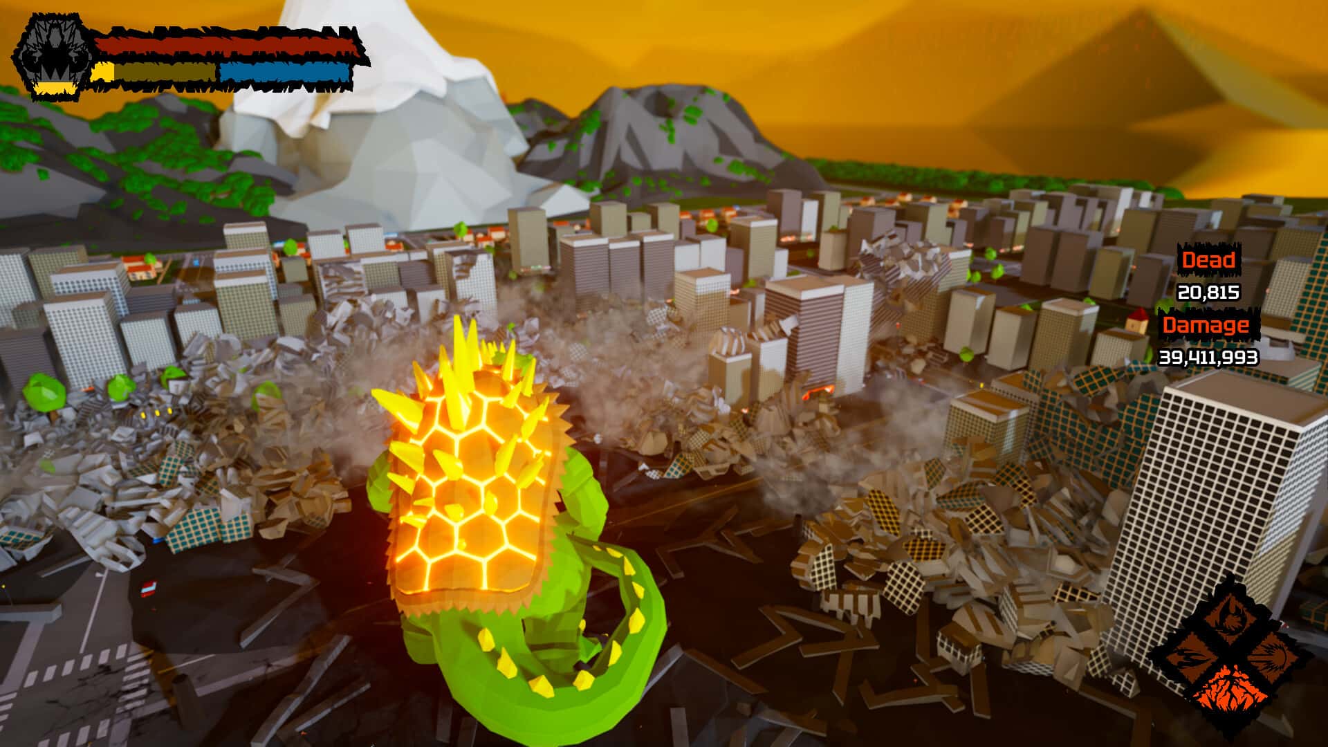 巨兽模拟器 Excidio The Kaiju Simulator 英文版背景